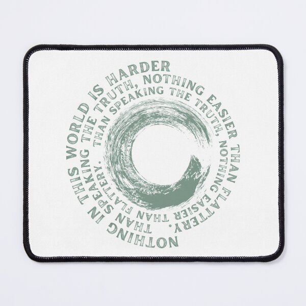Item preview, Nothing in this world is harder than speaking the truth, nothing easier than flattery Fyodor Dostoevsky designed and sold by HYPNK.