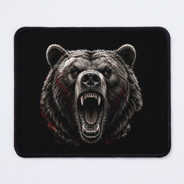 Item preview, Bear, Big bear, Angry bear, Grizzly bear designed and sold by PatternFly.