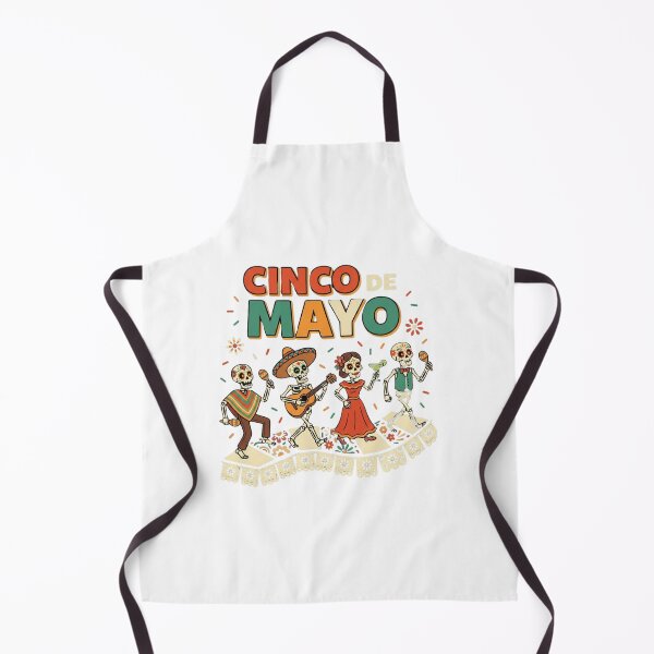 Item preview, Cinco De Mayo Dancing Sugar Skull Skeleton Fiesta designed and sold by SiarheiYur.