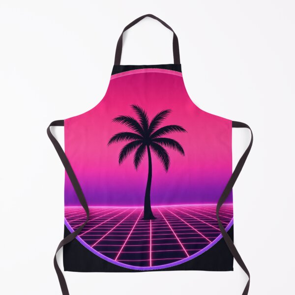 Item preview, Minimalist Synthwave Palm Tree Retro 80s Aesthetic Neon designed and sold by Arobinoz.