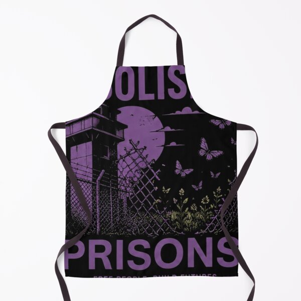 Item preview, Abolish Prisons Build Futures Butterfly Art designed and sold by Georain.