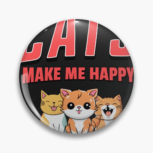 Item preview, Cats Make Mw Happy designed and sold by Rick Evans Studio.