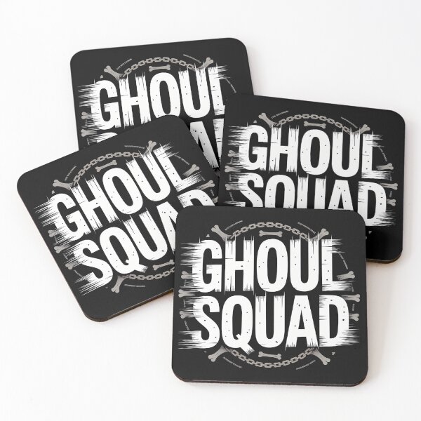 Item preview, Ghoul Squad Spooky Halloween Group Matching T-Shirt designed and sold by Raw Tigers.