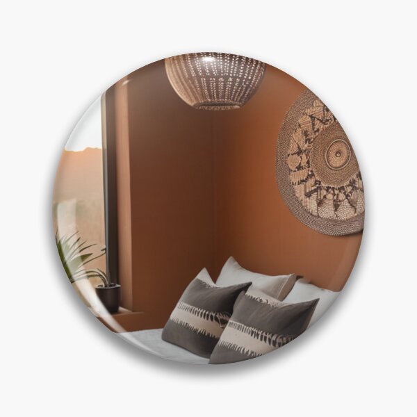 Item preview, Interior - Afro-Bohemian Room, Ethnic and Natural Decor designed and sold by Reverso-Design.