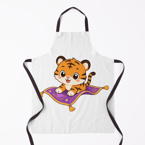 Item preview, Cute Tiger Riding Magic Carpet Kawaii Cartoon Fantasy Adventure Design designed and sold by Seculinator.