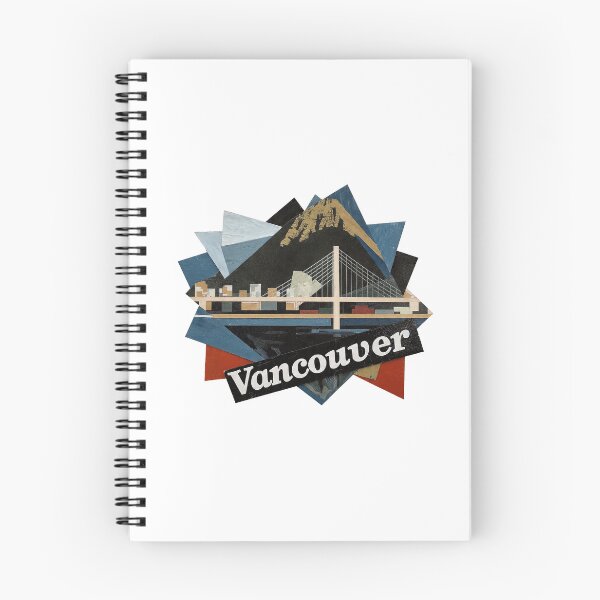 Item preview, Vancouver Canada Skyline Art - Minimalist Cityscape Travel Poster designed and sold by OzzFrequency.