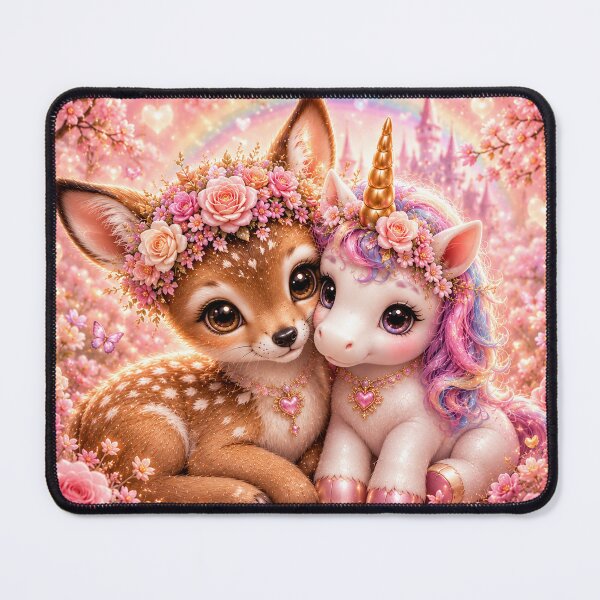 Item preview, Unicorn with cute deer designed and sold by JBXDesigner.