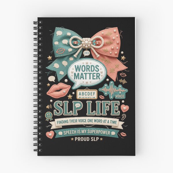 Item preview, SLP Speech Language Pathologist Words Matter designed and sold by Roy & Tiffany.