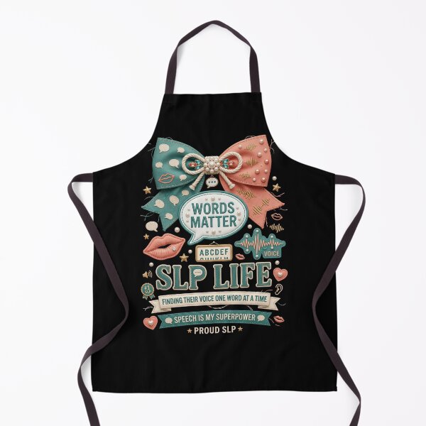 Item preview, SLP Speech Language Pathologist Words Matter designed and sold by Roy & Tiffany.