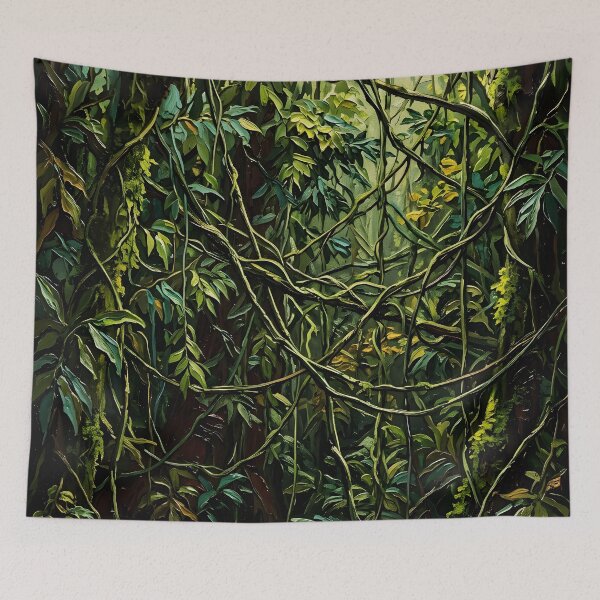 Item preview, The Silent Rainforest Majesty - Classic Art designed and sold by Dhenin Studio.