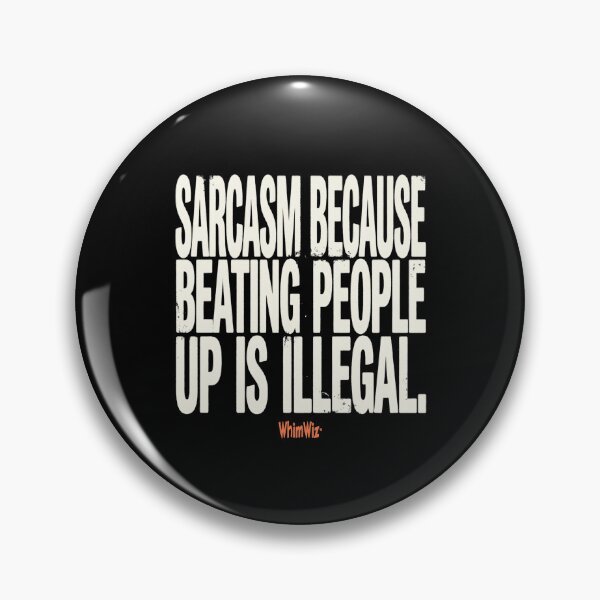 Item preview, Sarcasm - WhimWiz Creative Lifestyle & Streetwear designed and sold by WhimWiz.