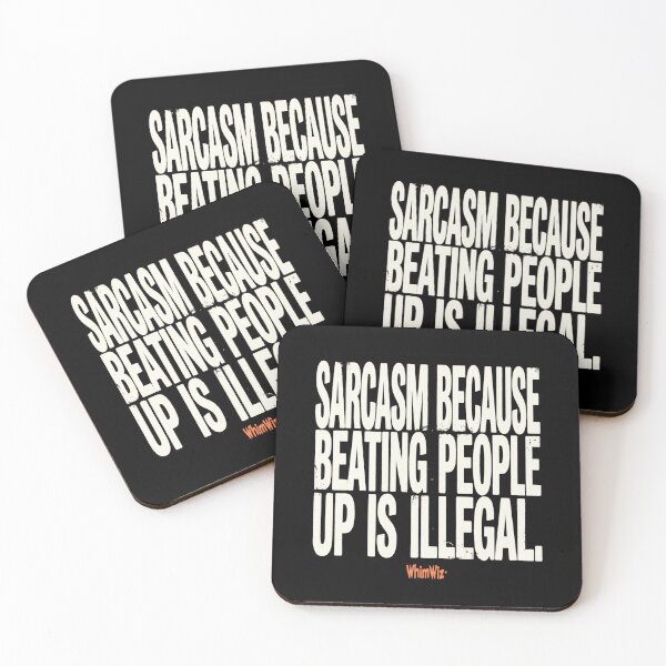 Item preview, Sarcasm - WhimWiz Creative Lifestyle & Streetwear designed and sold by WhimWiz.
