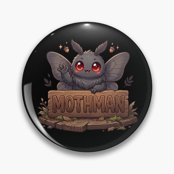 Item preview, Mothman Kawaii designed and sold by redsharkuk.