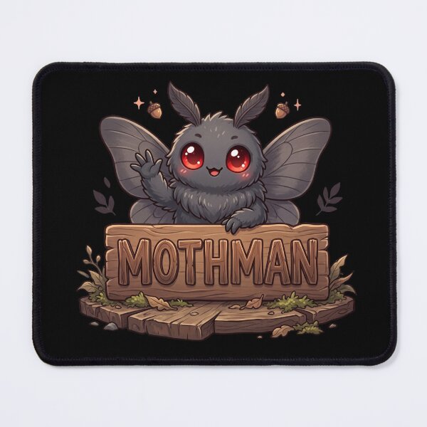 Item preview, Mothman Kawaii designed and sold by redsharkuk.