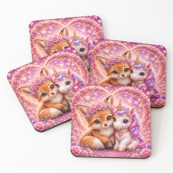 Item preview, Unicorn with cute fox designed and sold by JBXDesigner.