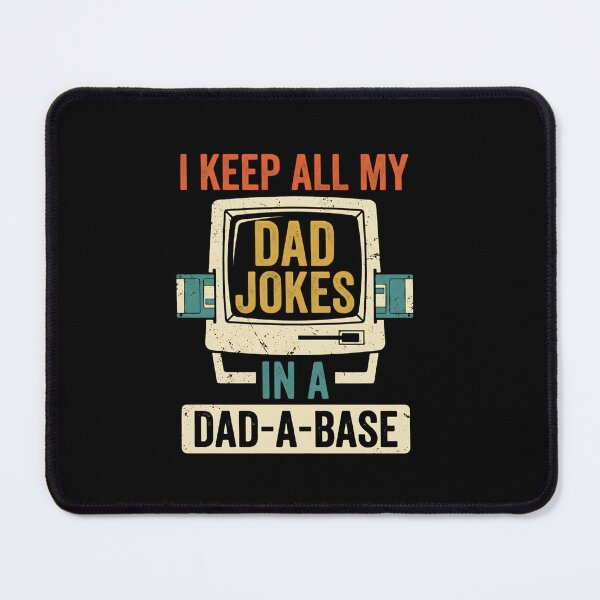 Item preview, Dad Jokes Dad-A-Base Retro Computer Funny Father designed and sold by SiarheiYur.