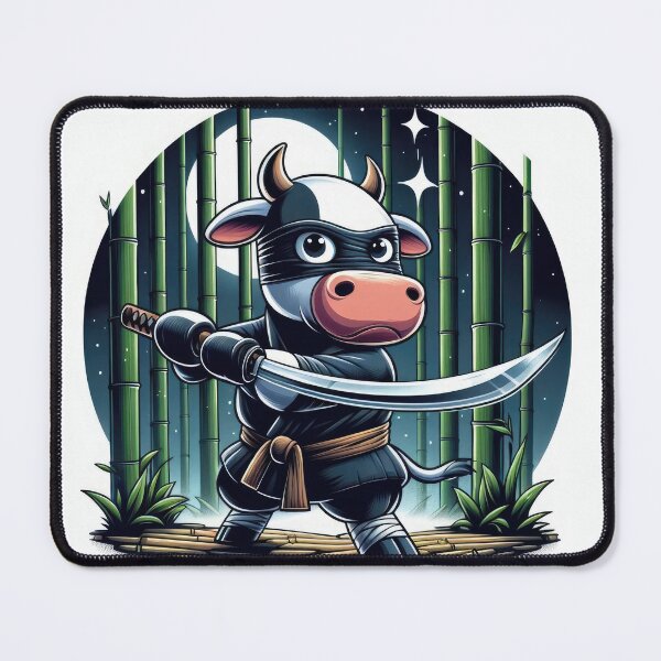 Item preview, A Samurai Cow designed and sold by Art School Dropout.