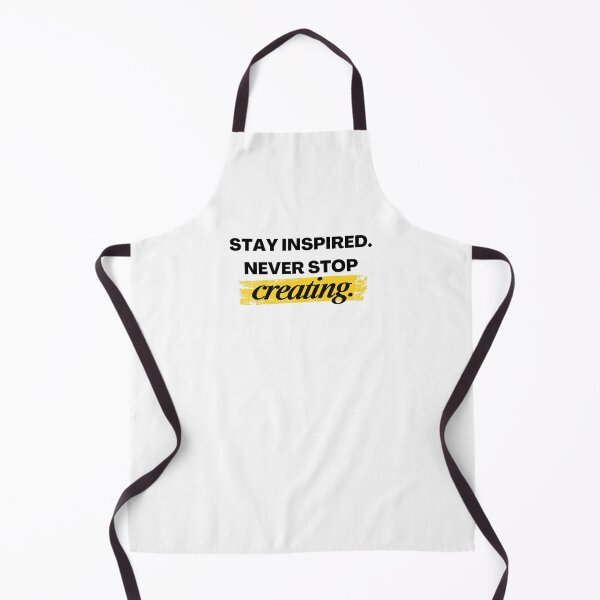 Item preview, Stay Inspired Never Stop Creating | Motivational Typography Design for Artists & Creatives designed and sold by PakoArtStudio.
