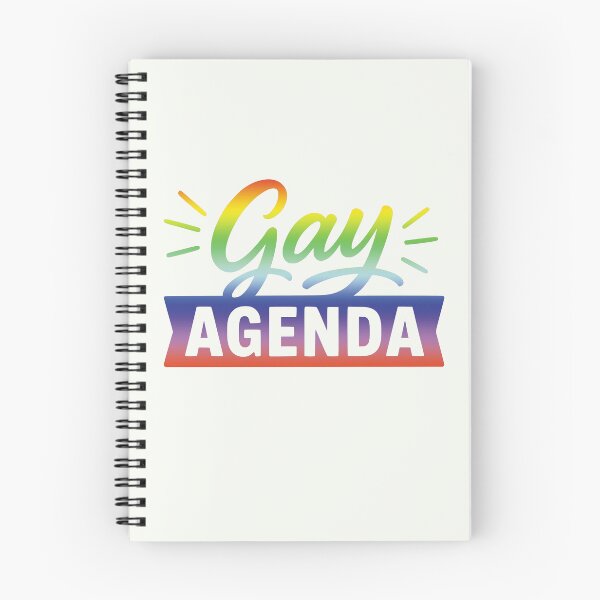 Item preview, Gay Agenda designed and sold by Rossmary Pigas.
