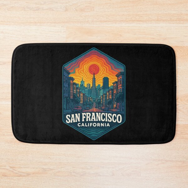 Item preview, San Francisco California USA Trippy Travel designed and sold by TomFrontierArt.