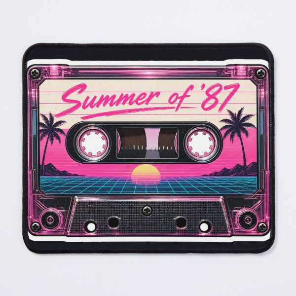 Item preview, Summer of 87 Retro Cassette Tape Vaporwave 80s Sticker  designed and sold by Arobinoz.