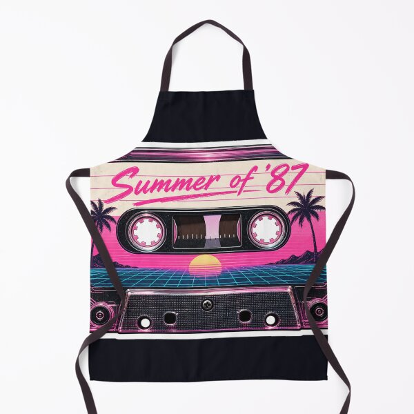 Item preview, Summer of 87 Retro Cassette Tape Vaporwave 80s Sticker designed and sold by Arobinoz.
