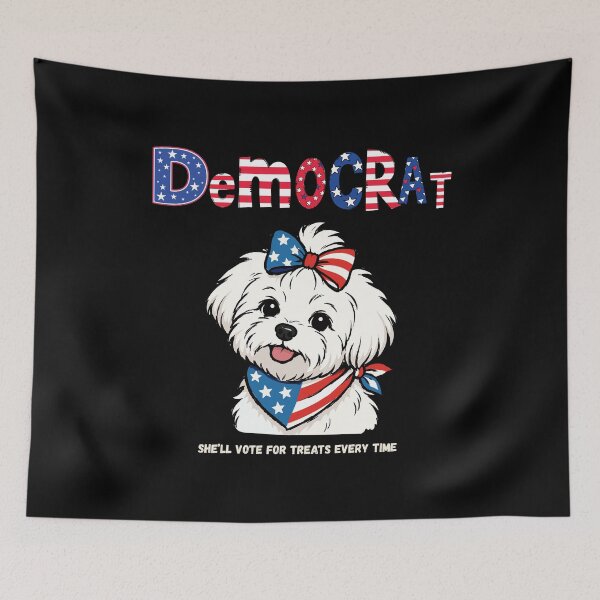 Item preview, My Dog is a Democrat, Funny Political, Sarcastic  T shirts for Everyone designed and sold by OlaZ12.