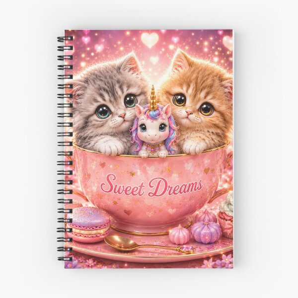 Item preview, Sweet Dreams Cats and Unicorn designed and sold by JBXDesigner.
