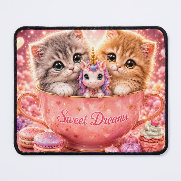Item preview, Sweet Dreams Cats and Unicorn designed and sold by JBXDesigner.