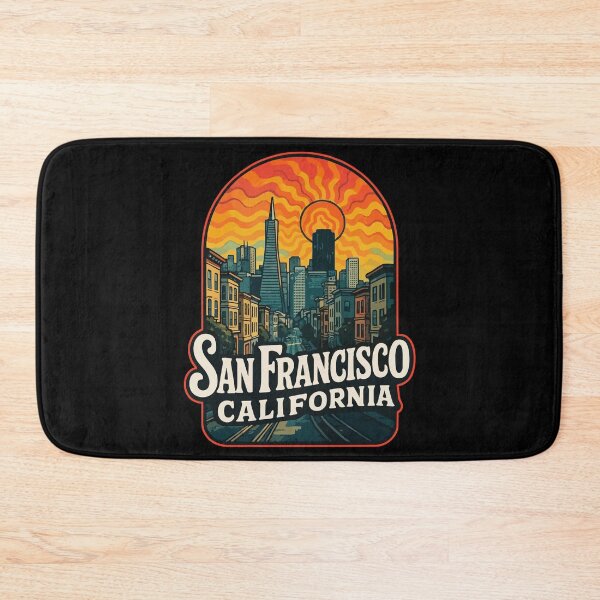 Item preview, San Francisco California Trippy Travel designed and sold by TomFrontierArt.