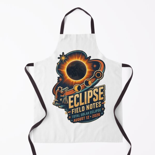 Item preview, Eclipse Field Notes Total Solar Eclipse 2026 Astronomy Observer Design designed and sold by Print Loft.