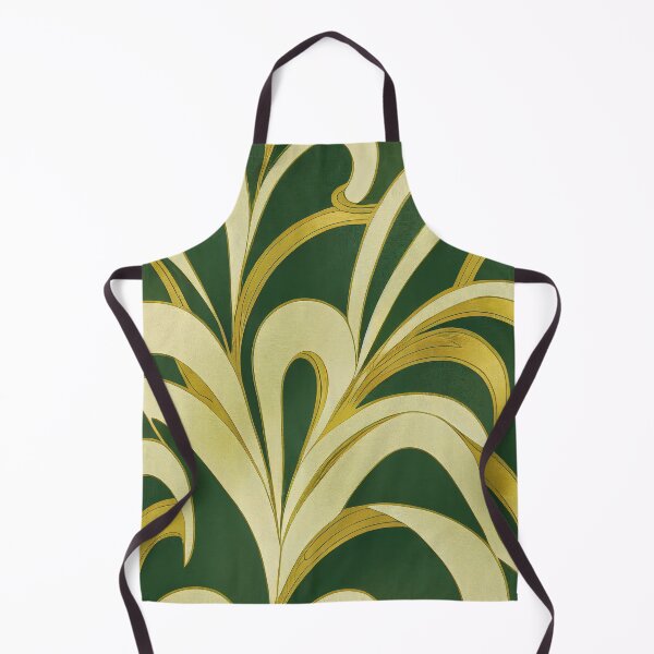 Item preview, Art Deco Elegant Green And Golden Decorative Designs designed and sold by DEC02.
