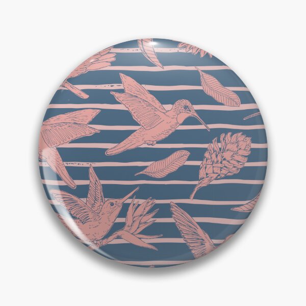 Item preview, Flying Tropical Hummingbirds 2 designed and sold by CrisGHeer Art &Illustration.