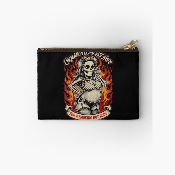 Item preview, Cremation is My Last Hope for A Smoking Hot Body Funny Statement for Sarcastic Humor Fans designed and sold by Redgiant87x.