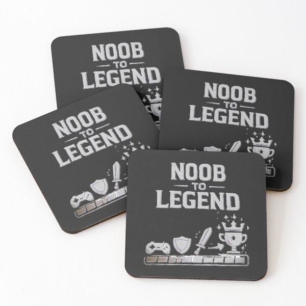 Item preview, Noob To Legend Gamer designed and sold by House of Rein.