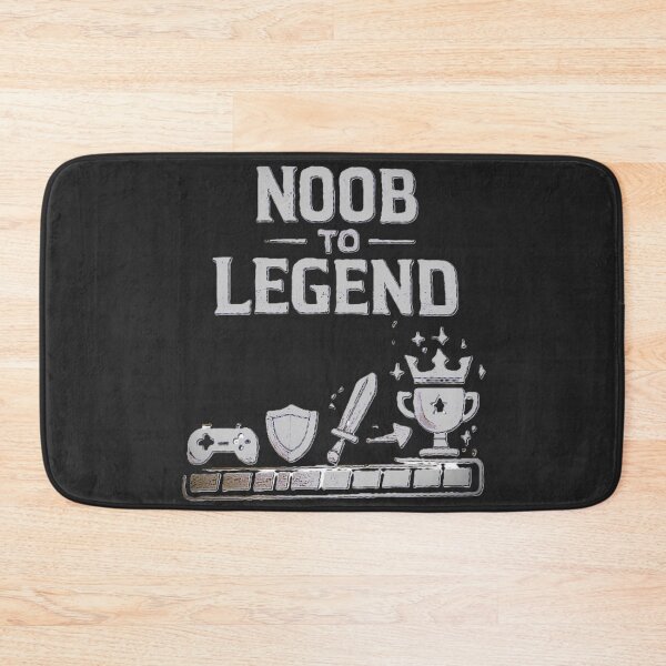 Item preview, Noob To Legend Gamer designed and sold by House of Rein.