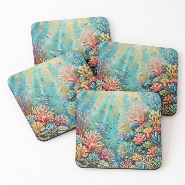 Item preview, Serenade of the Coral Reef - Classic Art designed and sold by Dhenin Studio.