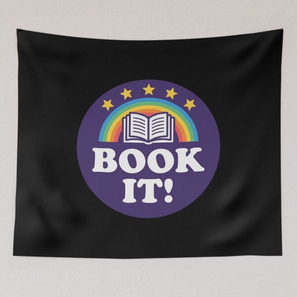 Item preview, Book It Rainbow Stars Reading Lover Retro designed and sold by SiarheiYur.