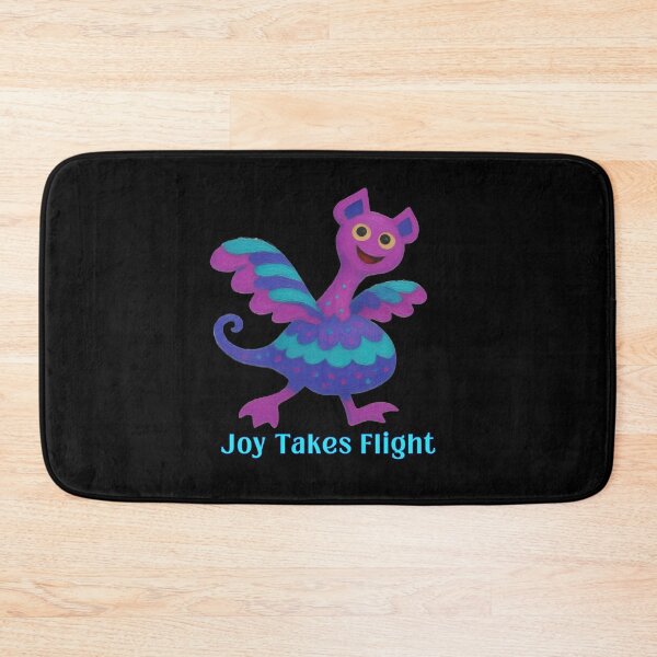 Item preview, Joy Takes Flight - Cute Whimsical Fantasy Bird Monster designed and sold by PatykArt.