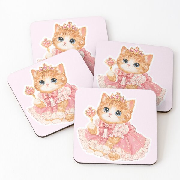 Item preview, Pink Heart Princess Cat designed and sold by sara747.