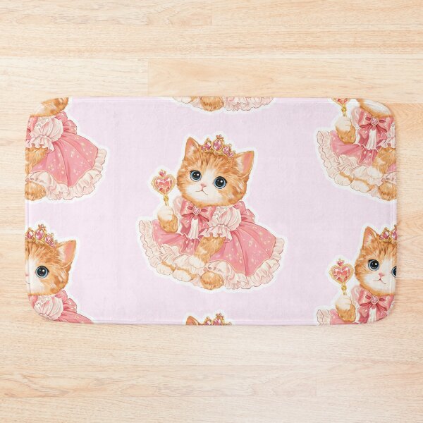 Item preview, Pink Heart Princess Cat designed and sold by sara747.