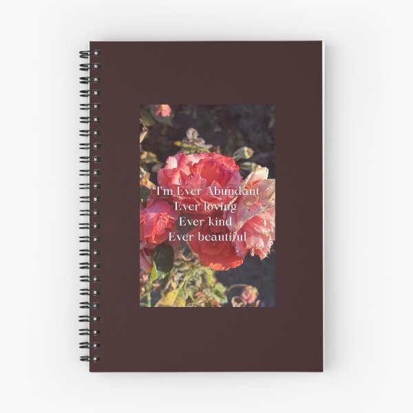 Item preview, Ever abundant pink rose positive affirmation  designed and sold by clicksbyAnanya.