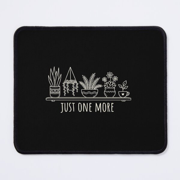 Item preview, Just One More Potted Plants Shelf Line Art designed and sold by SiarheiYur.