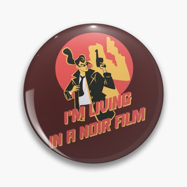 Item preview, I’m Living in a Noir Film Retro Detective Illustration designed and sold by beboplab.