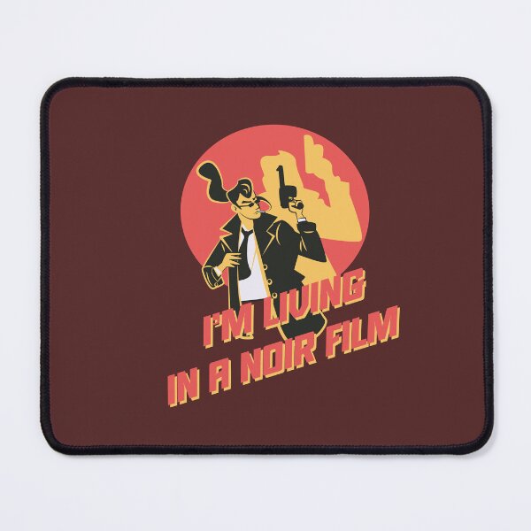 Item preview, I’m Living in a Noir Film Retro Detective Illustration designed and sold by beboplab.