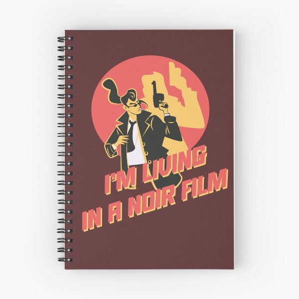 Item preview, I’m Living in a Noir Film Retro Detective Illustration designed and sold by beboplab.