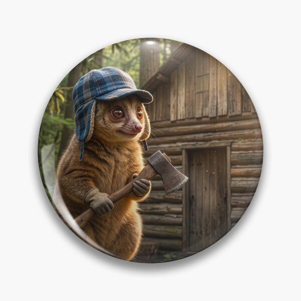 Item preview, Bush Baby Is a Lumberjack and He's Okay designed and sold by Tridentulus.
