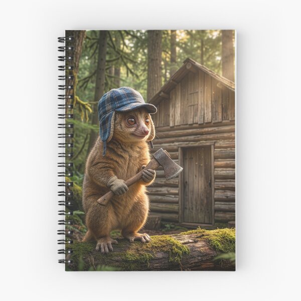 Item preview, Bush Baby Is a Lumberjack and He's Okay designed and sold by Tridentulus.