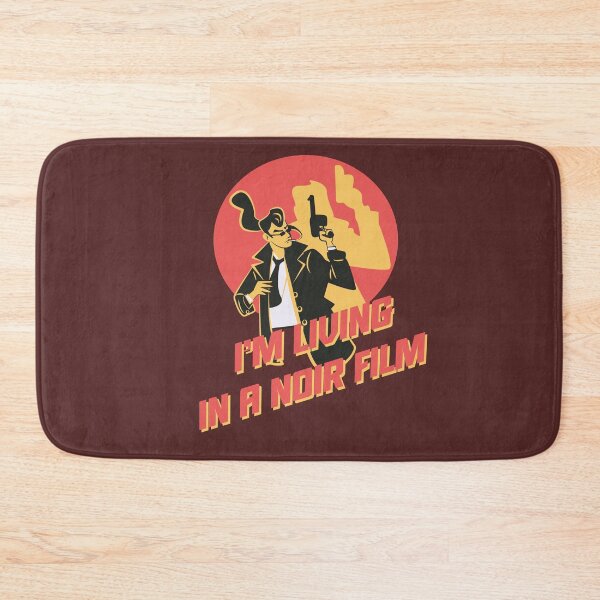 Item preview, I’m Living in a Noir Film Retro Detective Illustration designed and sold by beboplab.