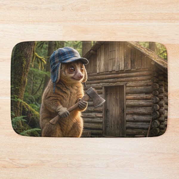 Item preview, Bush Baby es un leñador y está bien. designed and sold by Tridentulus.